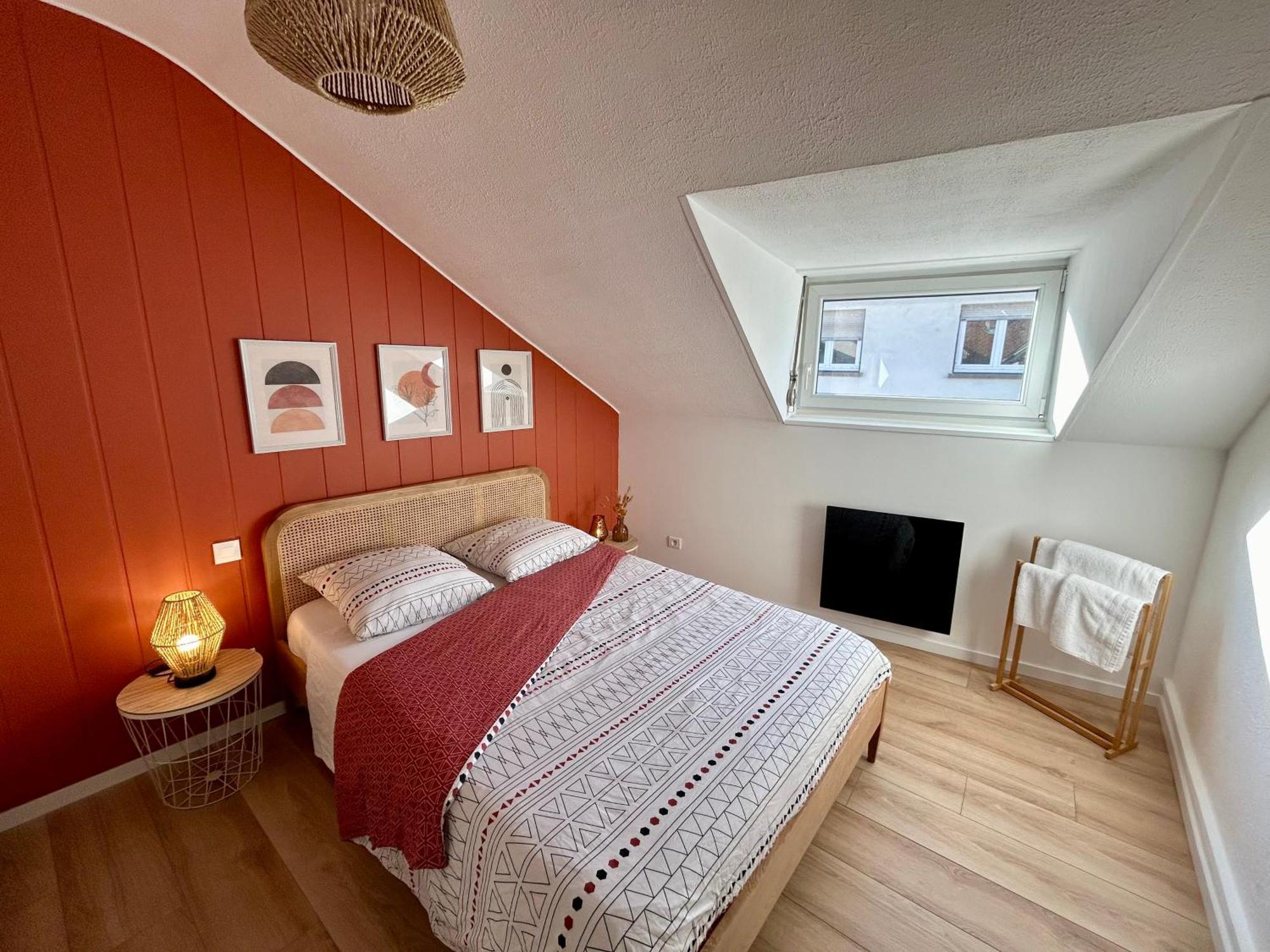 Ferienwohnung Douce Agathe - Duo-Groupe, Chaleureux, Tram 200M, Centre 10Min Straßburg Exterior foto